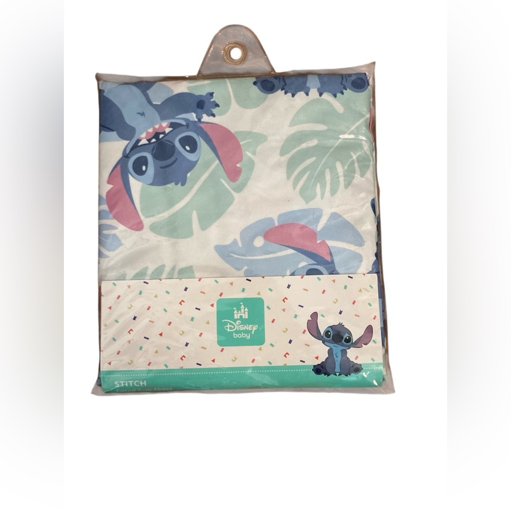 Nojo Stitch Fitted Crib Sheet